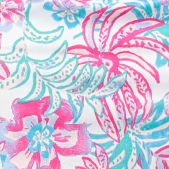 NWT STELLA PARKER Floral Print Tennis Golf UPF 50 Built-in Shorts Stretch Skort - Picture 3 of 5